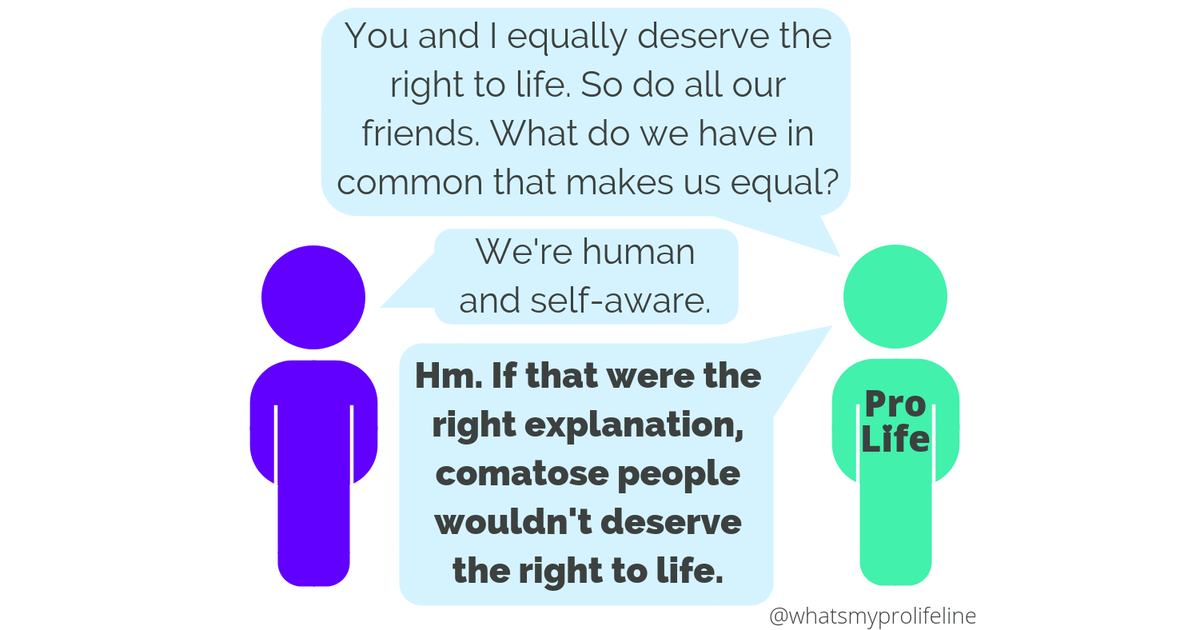 Unconscious People Aren t Self Aware What s My Pro Life Line 